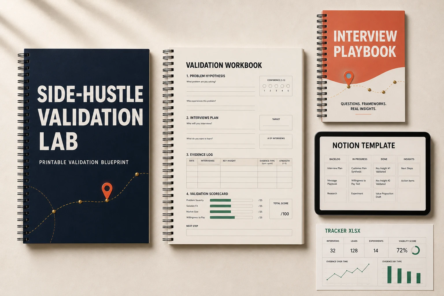Complete printable and digital product bundle